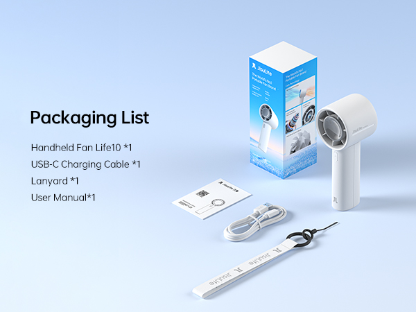 jisulife handheld mini fan