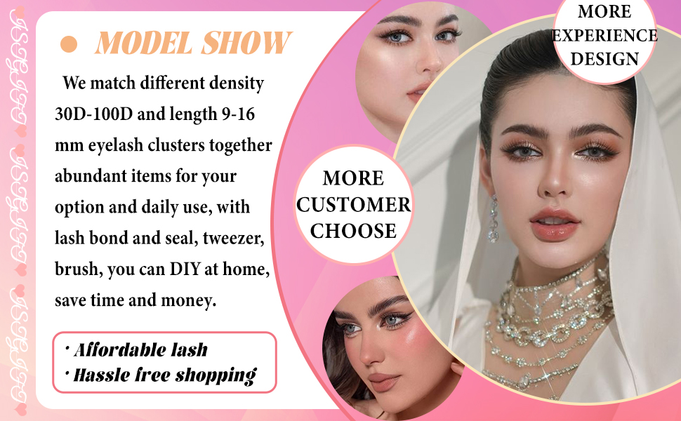 Eyelashes Clusters Kit
