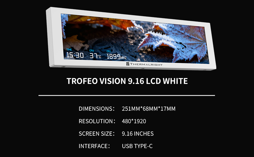 LCD 9.16 WHITE