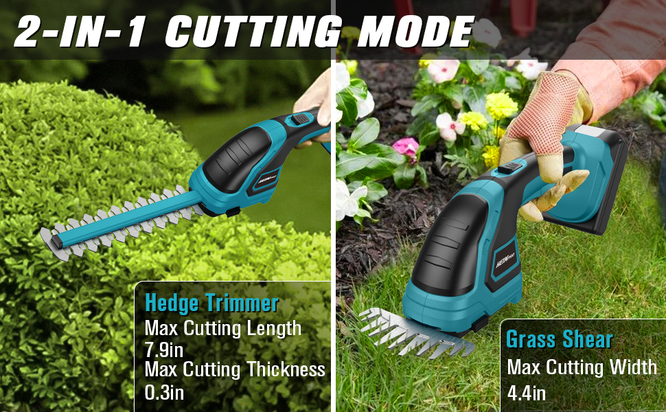 2-IN-1 CUTTING MODE
