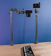 iBOLT Stream-Cast Clamp Adjustable Overhead Phone Mount for Live Streaming Tutorial Videos and Ph...
