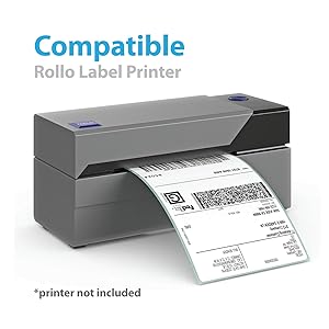 Compatible with ROLLO label printer