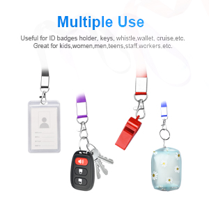 The usage of id badge lanyard