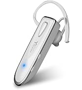 YW YUWISS Bluetooth Earpiece for Cell Phone with Mic Wireless in Ear Earbud Headphones Car Headse...