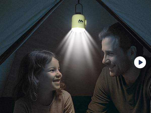 Dimmable camping light