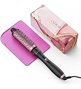 LANDOT Heated Round Thermal Brush: 1-1/2 inch Curling Brush for Blowout Volumizing Look - Dual Vo...