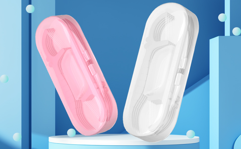 floss dental picks travel flossers teeth toothpicks mint case sticks toothpick dispenser flossing