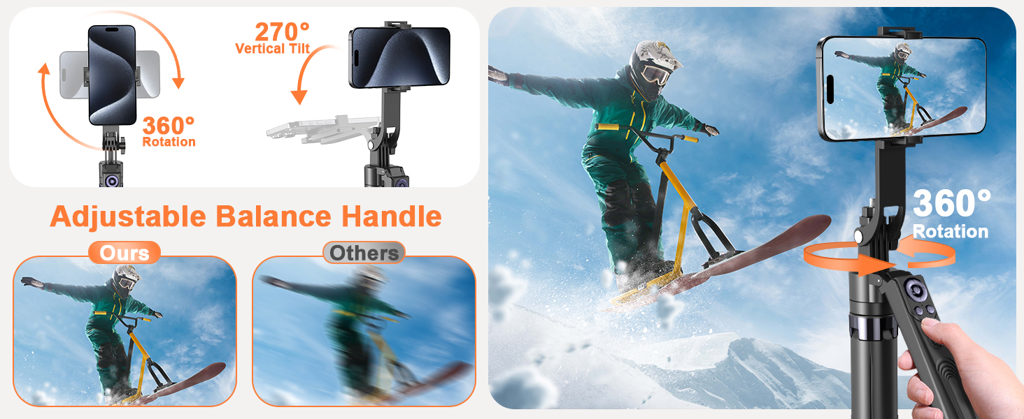 auto tracking phone tripod 