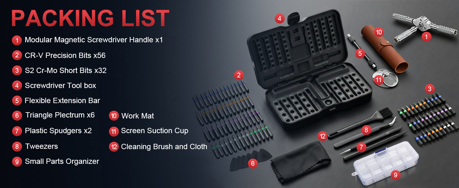 Ratchet Screwdriver Set