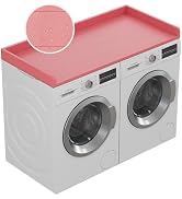 No-installation HDPE Washer Dryer Countertop Washer and Dryer Topper Covers for The Top Laundry C...