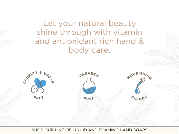 kitchen soap water moisturizing bottle foaming wash clean fresh soft scent bathroom sensitive bath