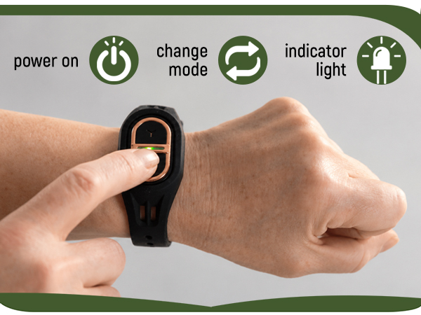 Simple one-button wearable operation