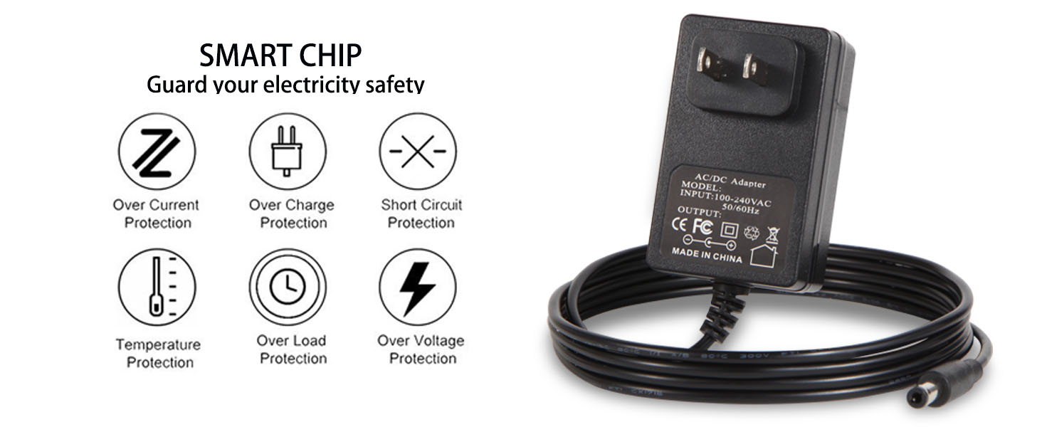 15V 1A Power Supply AC Adapter DC 15Volt