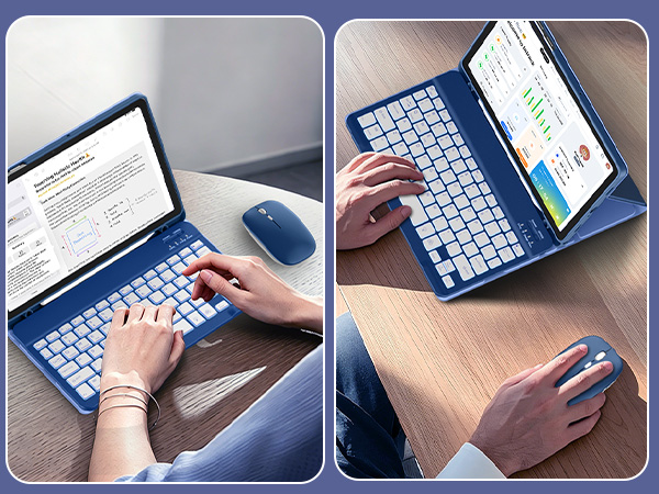 galaxy tab a11+ 11" case with backlit keyboard