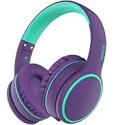 RORSOU B10 Wireless Headphones On-Ear, Lightweight Folding Deep Bass Bluetooth Headset with Mic, ...