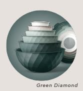 COOK WITH COLOR Mixing Bowls with Lids - 12 Piece Plastic Nesting Bowls Set includes 6 Prep Bowls...