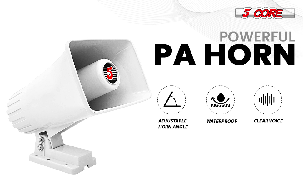 bullhorn speaker, PA Horn, PA speaker