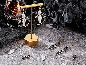Coffin Charms Gothic Style Halloween Enamel Charm Black White Charms Golden Cross Charms
