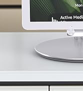 WAWXH1314 Elevated Stand for Echo Hub, Rotatable Tilt Table Holder for Alexa Hub, Aluminum Stand ...