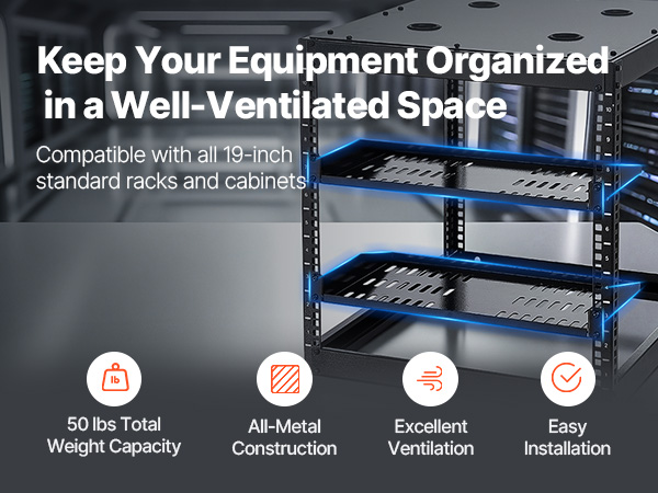 server rack shelf