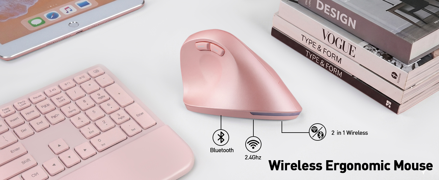 wireless ergonomic mouse