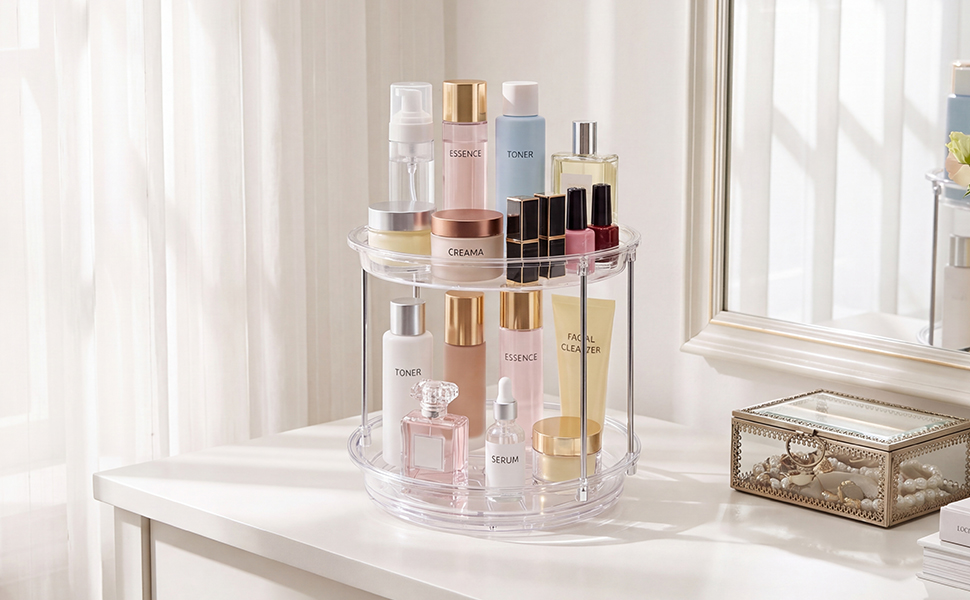 skincare organizer countertop