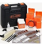 PERWIN Gun Cleaning Kit, 84PCS Universal Gun Cleaning Supplies for Pistol Handgun Shotgun Cleanin...