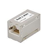 Iwillink RJ45 Coupler, Ethernet Coupler for Cat5e/Cat6/Cat7 Ethernet Cable, Extender RJ45 Connect...