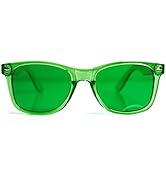 GloFX Green Color Therapy Glasses Migraine Glasses Chakra Relax Glasses