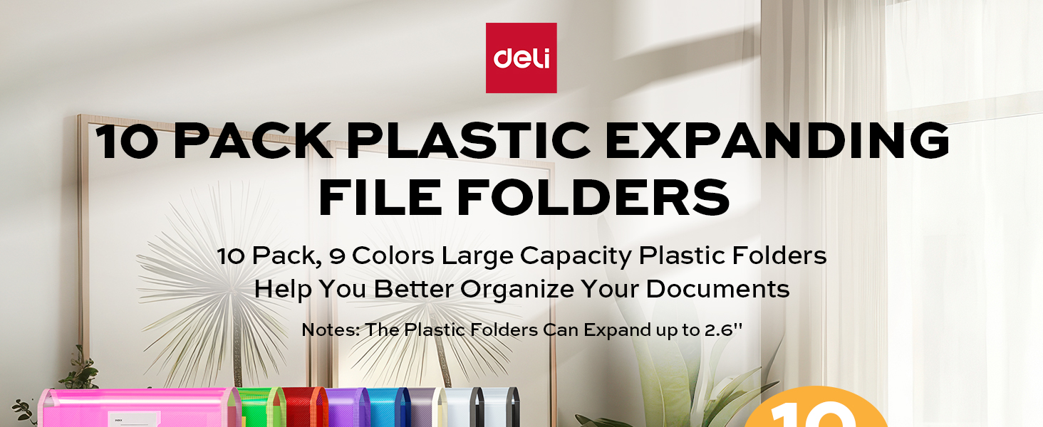 plastic expanding file folder