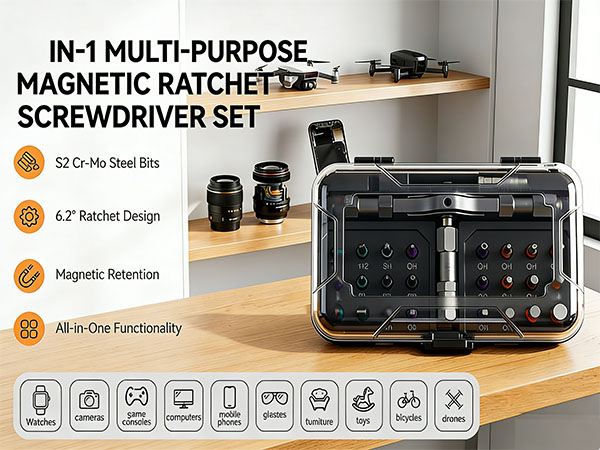 Ratchet Screwdriver Set