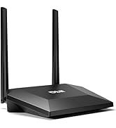 Dbit N300 Easy Setup Wireless Wi-Fi Router Smart Home Internet Router - 2 x High Power Antennas, ...