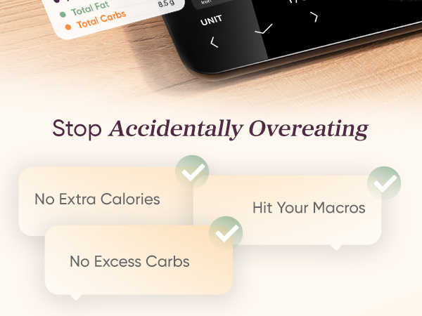 stop accidentally overeating