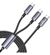 72W USB C to USB C Fast Charger Cable 4ft Type C Charging Cable 2 in 1 Multi Charging Cord Compat...