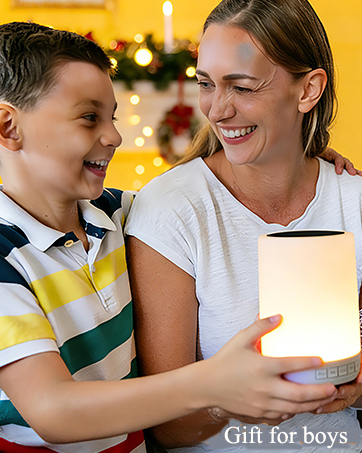 gift for teens gift for boys night light bluetooth speaker