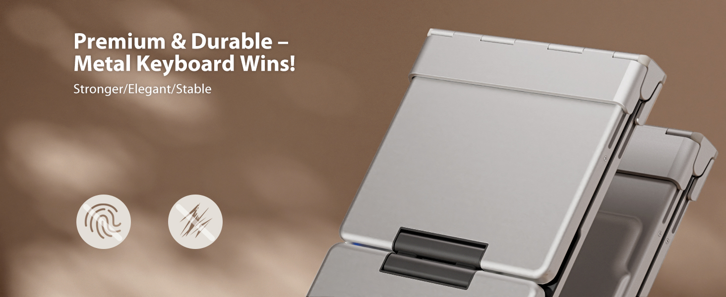 metal bluetooth keyboard