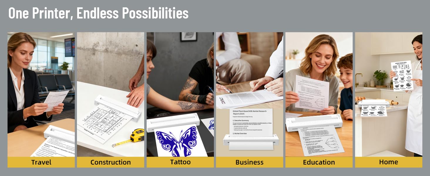 portable printer wireless