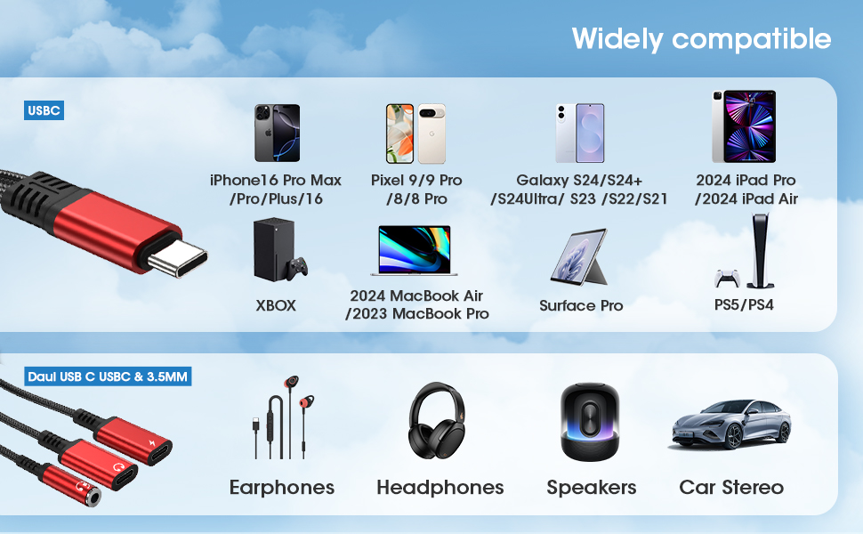usb c to 3.5mm audio adapter