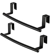 KES Over The Door Towel Rack, Kitchen Bathroom Towel Holder Storage, Over Cabinet Cupboard Door T...