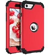 BENTOBEN for iPhone SE 2022 Case, Phone Case iPhone SE 2020, Heavy Duty 3 in 1 Full Body Rugged S...
