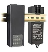 DC 12V Power Supply Adapter 5A 4 Channel Din-Rail Mounting Distribution Power for CCTV Security C...