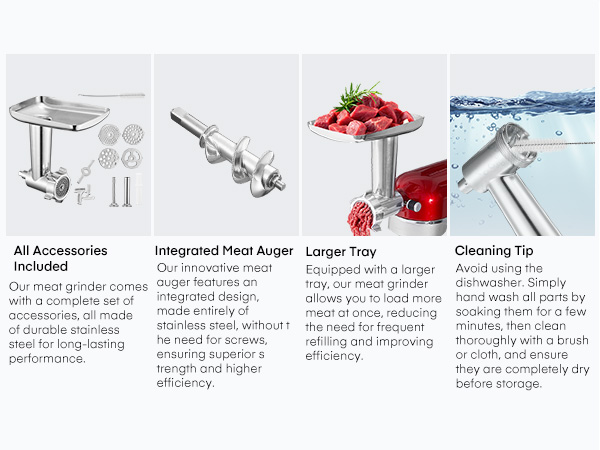 meat grinder attachment