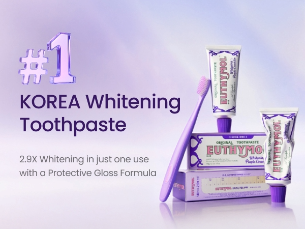 #1 Korea Whitening Toothpaste