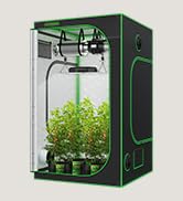 VIVOSUN S448 4x4 Grow Tent, 48"x48"x80" High Reflective Mylar with Observation Window and Floor T...