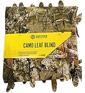 Hunters Specialties Camo Leaf Blind - Hunting Durable Lightweight Quiet Realistic Concealment Cam...