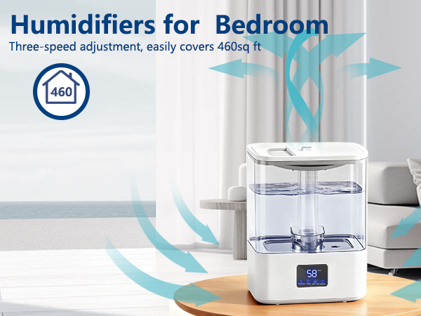 Humidifier for bedroom