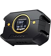 BougeRV Li 30A PWM Solar Charge Controller 12V 24V, with Backlit Display, USB Port, Negative Grou...