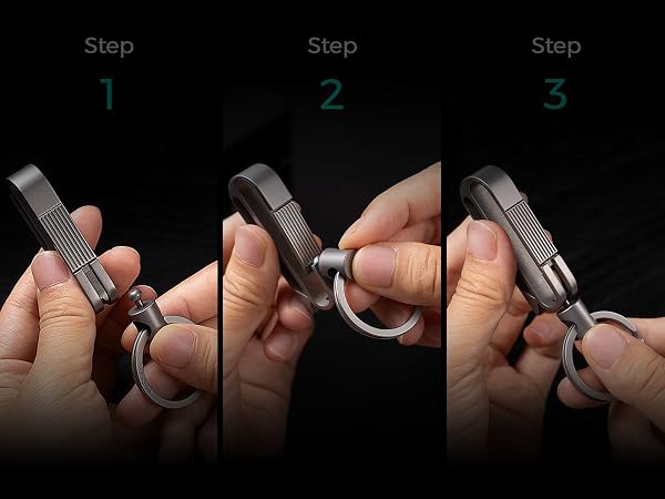 Quick Release Keychain