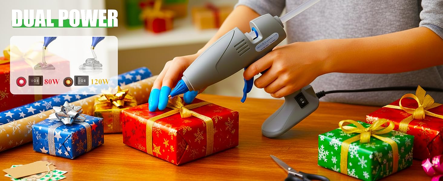 Hot Melt Glue Gun with Copper Nozzles