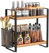 LEMIKKLE Coffee Bar Accessories and Coffee Mug Cup Holder, kitchen organizers and storage,Spice R...